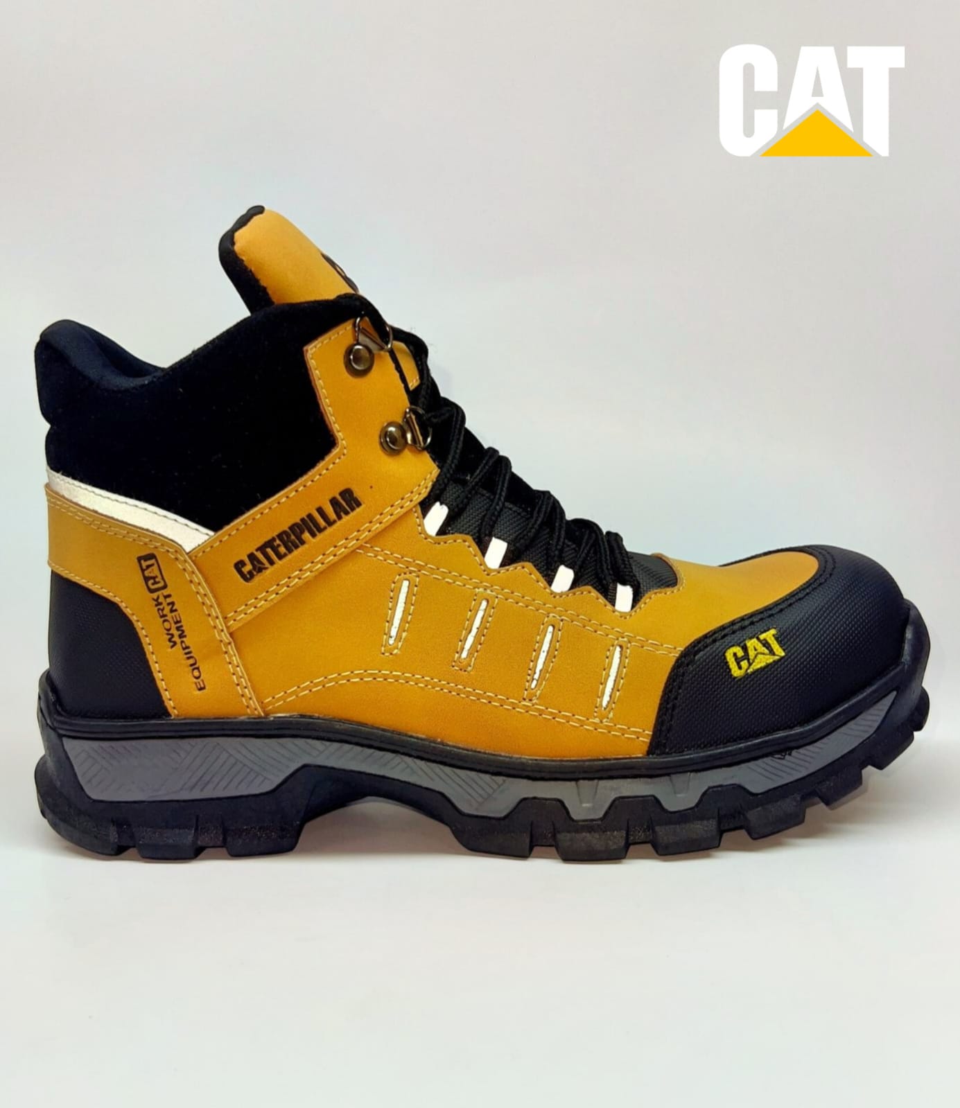 BOTA SEG - CAT WORK REFLECTIVA+CAJA