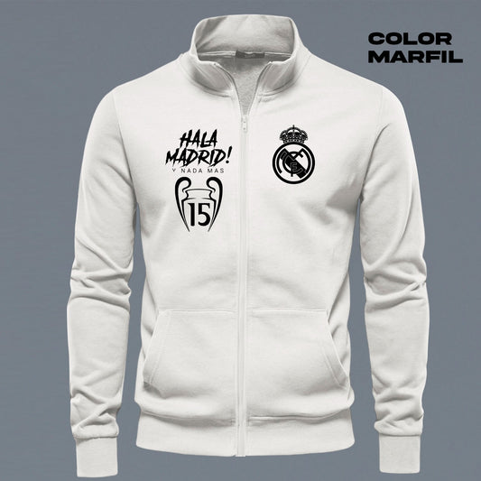 BUZO CUELLO ALTO REAL MADRID ESTAMPADO