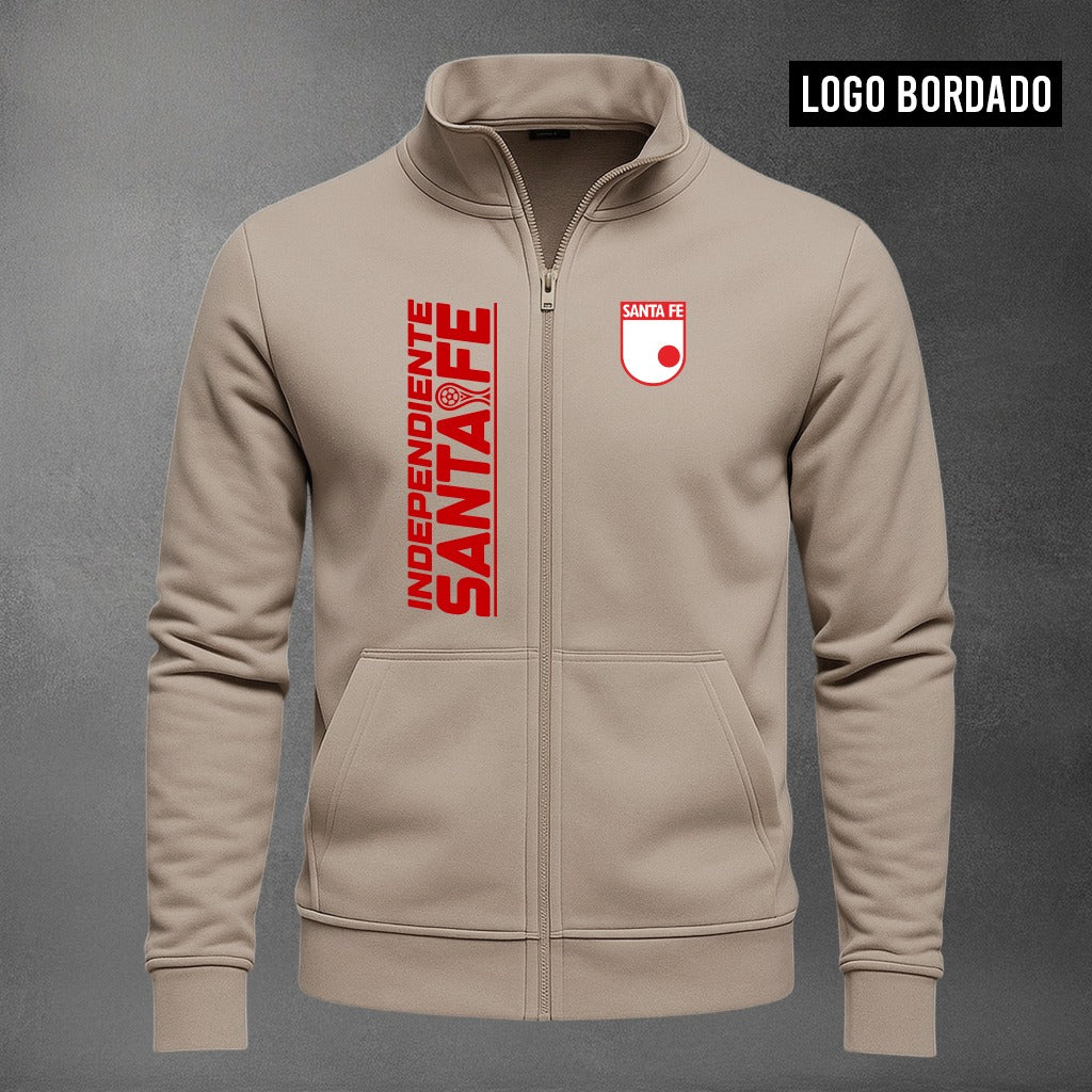 BUZO CUELLO ALTO SANTA FÉ BORDADO