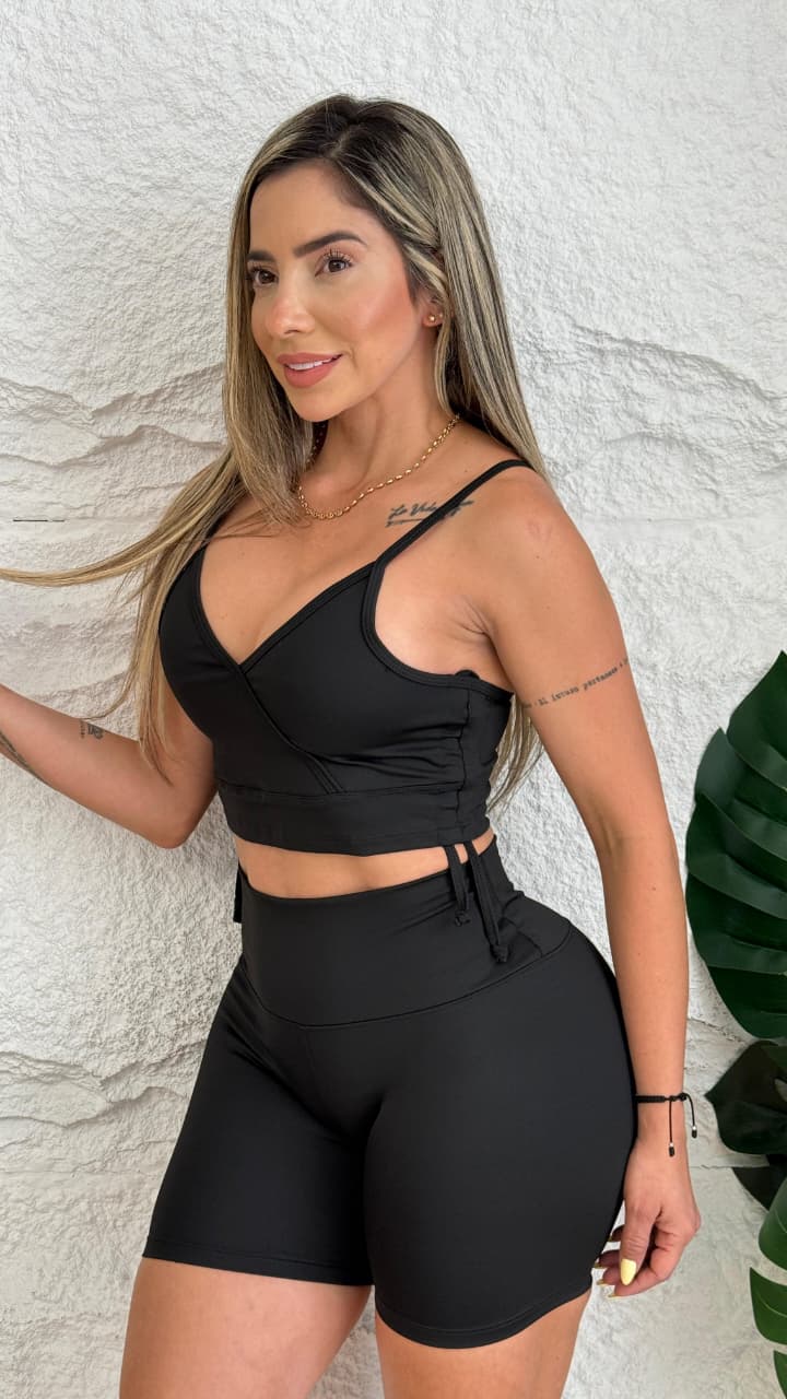 Conjunto Short Top Recogido
